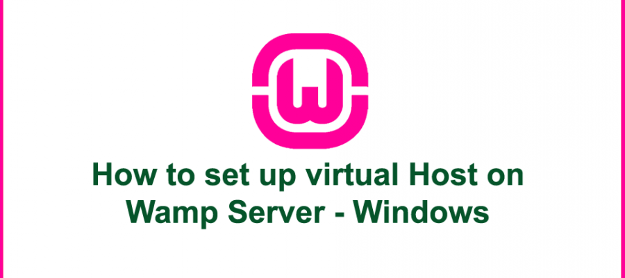 how to use wamp server virtual host mobile